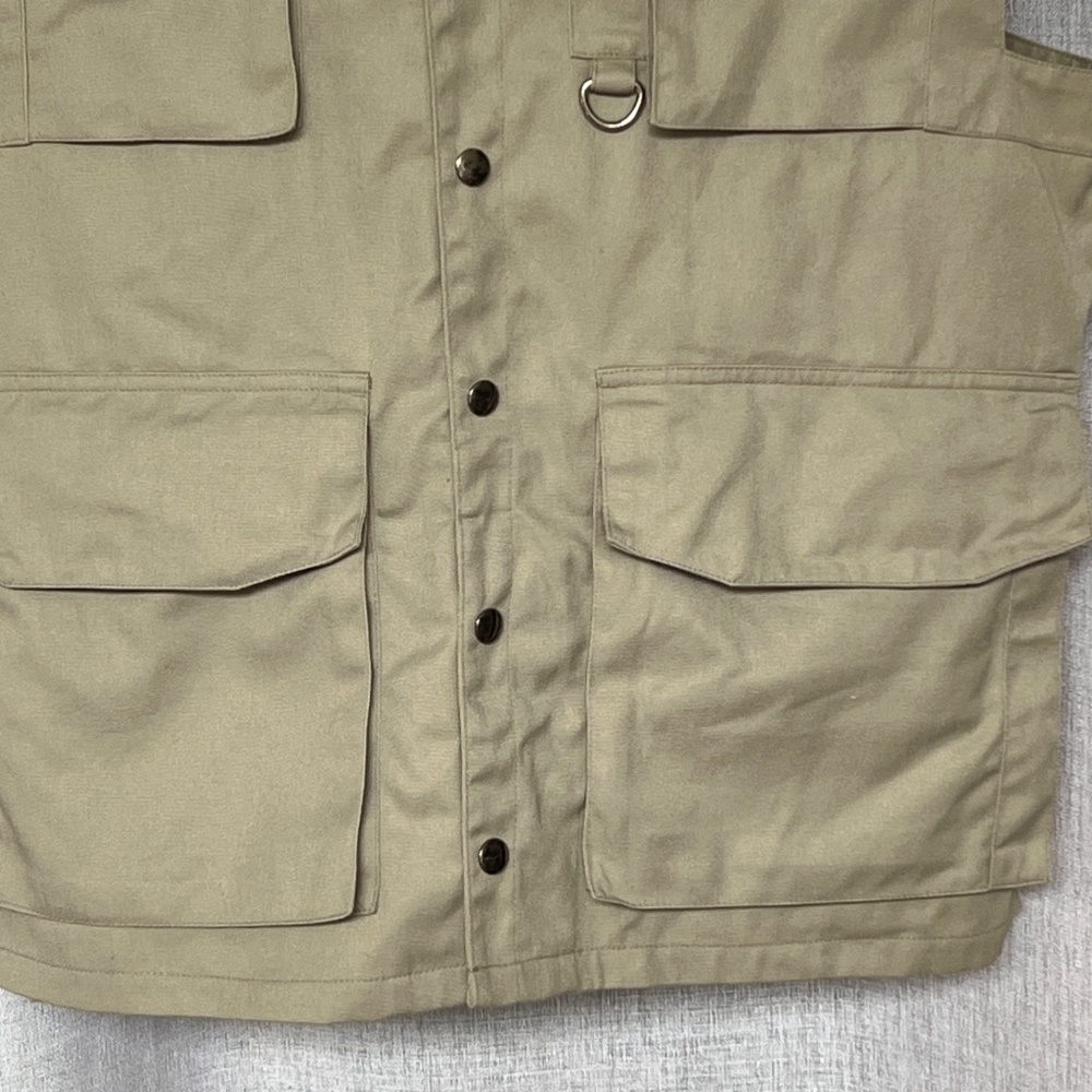 Tilley Vest Safari Hunting Excursion Utility Photography Size XL Tall Khaki Fish - Picture 3 of 8